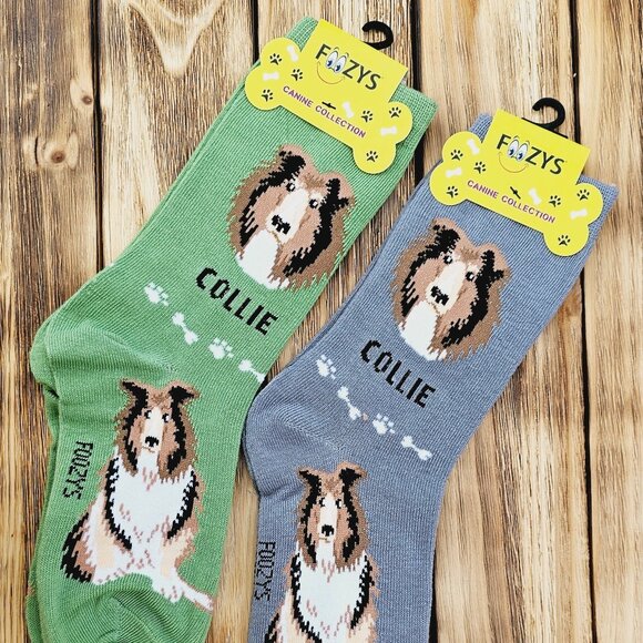 Canine Foozys Socks - Collie - Picture 1 of 2